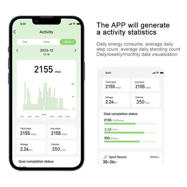 Aqua Advanced Smart Ring for Health Tracking - Aqua