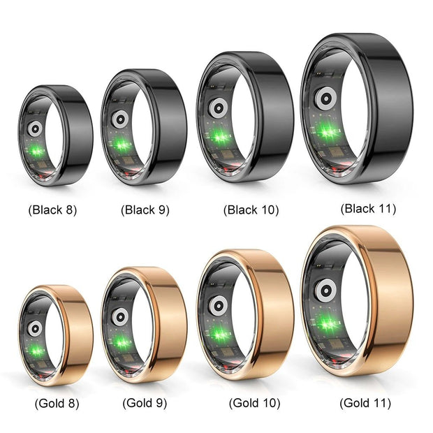 Aqua Advanced Smart Ring for Health Tracking - Aqua