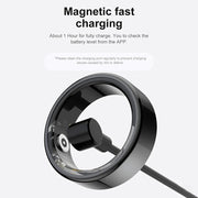 Aqua Advanced Smart Ring for Health Tracking - Aqua
