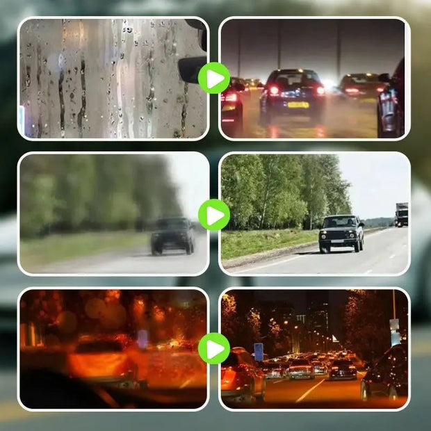 Aqua Green Oil Film Remover for Clear Visibility - Aqua