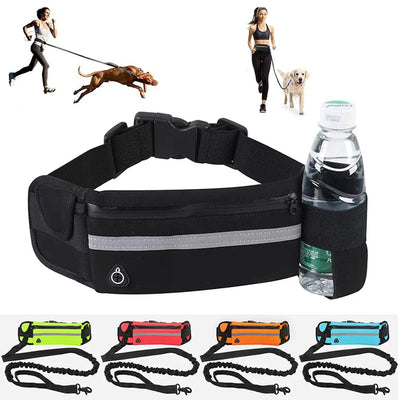 Aqua Hands Free Dog Leash for Active Pet Owners - Aqua