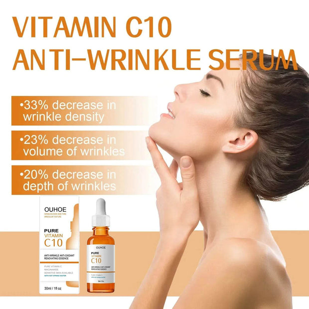 Aqua Vitamin C Wrinkle Serum for Anti-Aging Skin Care - Aqua