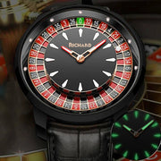 Aqua Luxury Roulette Watch for Stylish Elegance - Aqua