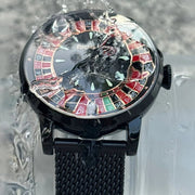 Aqua Luxury Roulette Watch for Stylish Elegance - Aqua