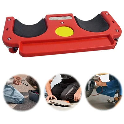 Aqua Rolling Knee Pads with Wheels for Easy Use - Aqua