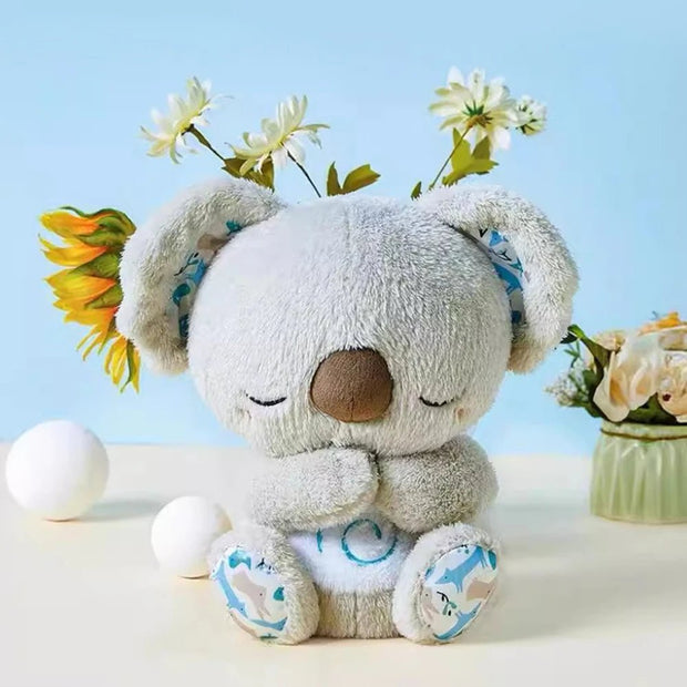 Aqua Soothing Koala Night Light for Peaceful Sleep - Aqua
