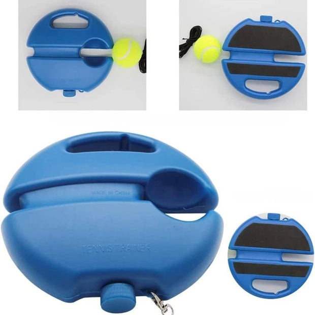Aqua Tennis Ball Rebound Trainer for Skill Practice - Aqua