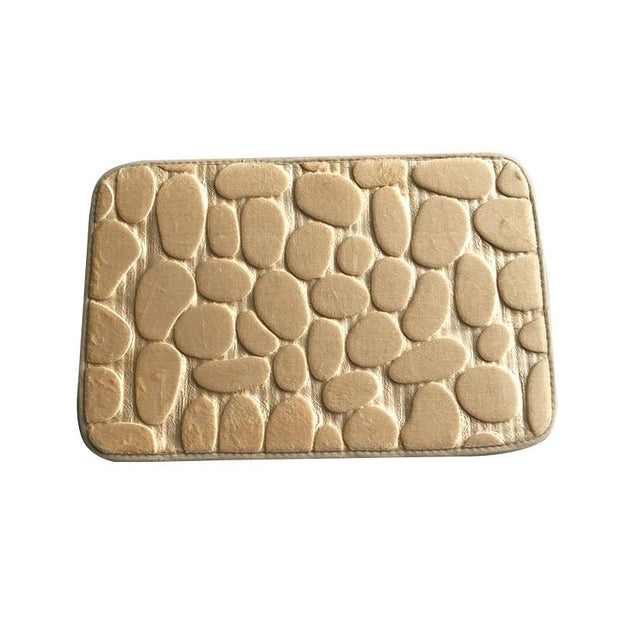 Aqua Water Absorbent Bath Mat for Ultimate Comfort - Aqua