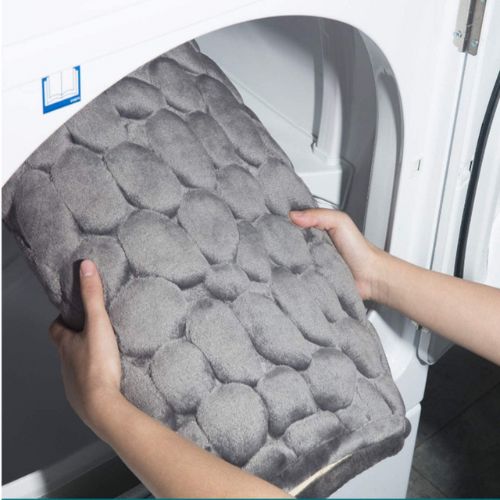 Aqua Water Absorbent Bath Mat for Ultimate Comfort - Aqua