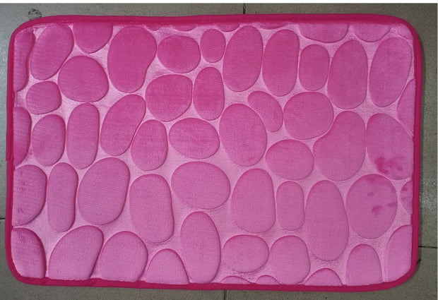 Aqua Water Absorbent Bath Mat for Ultimate Comfort - Aqua