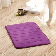Aqua Water Absorbent Bath Mat for Ultimate Comfort - Aqua